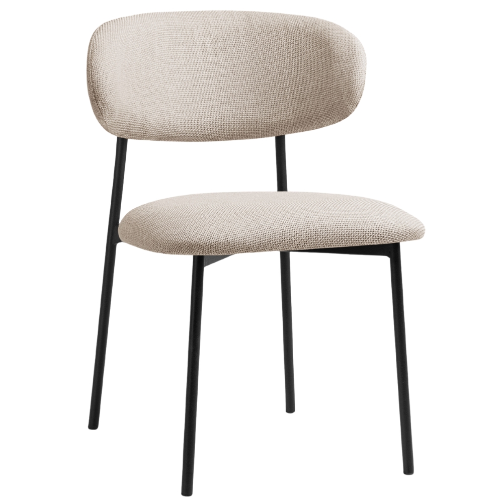 Micadoni Béžová jídelní židle Nina