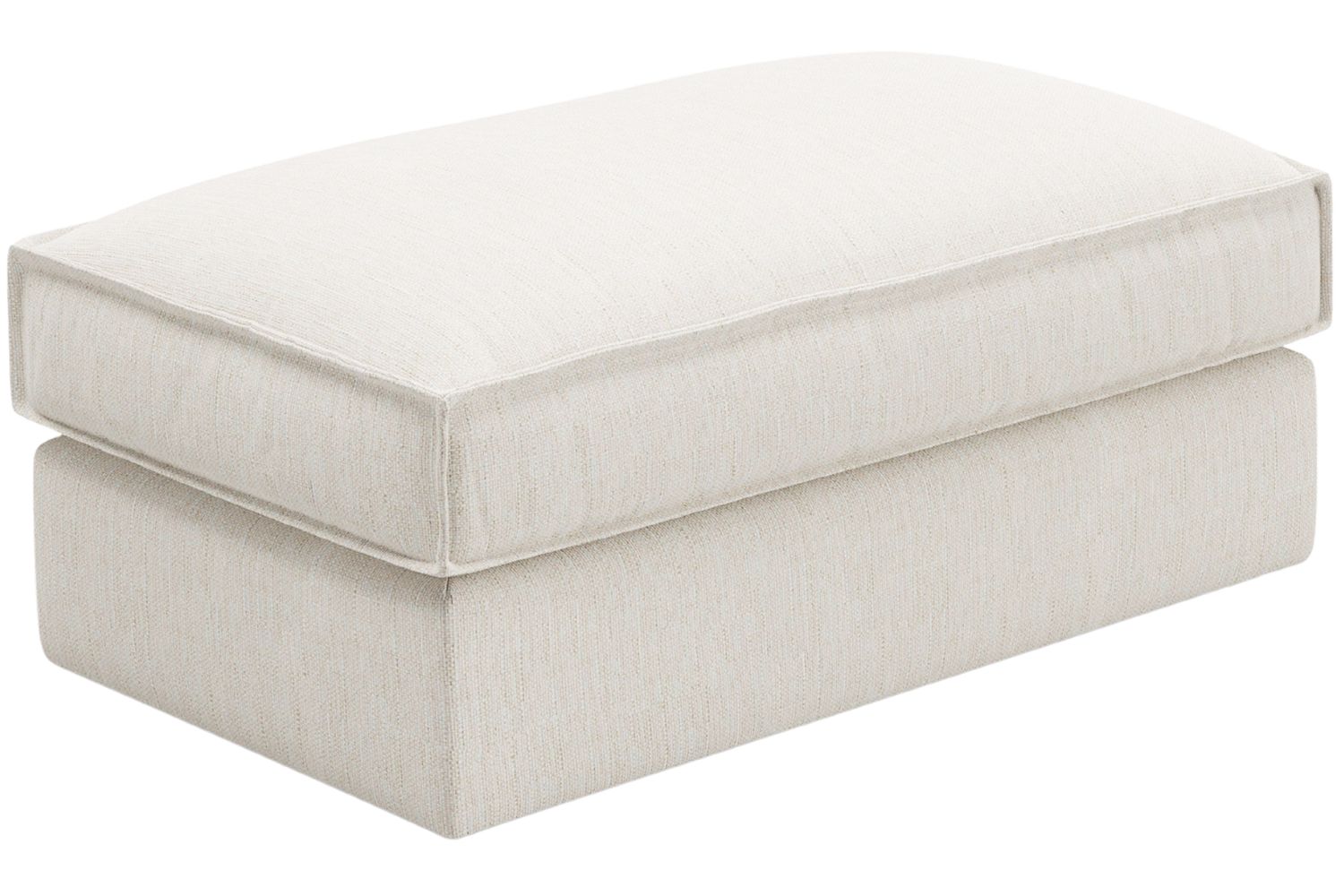 Micadoni Bílá podnožka Pola 103 x 54 cm