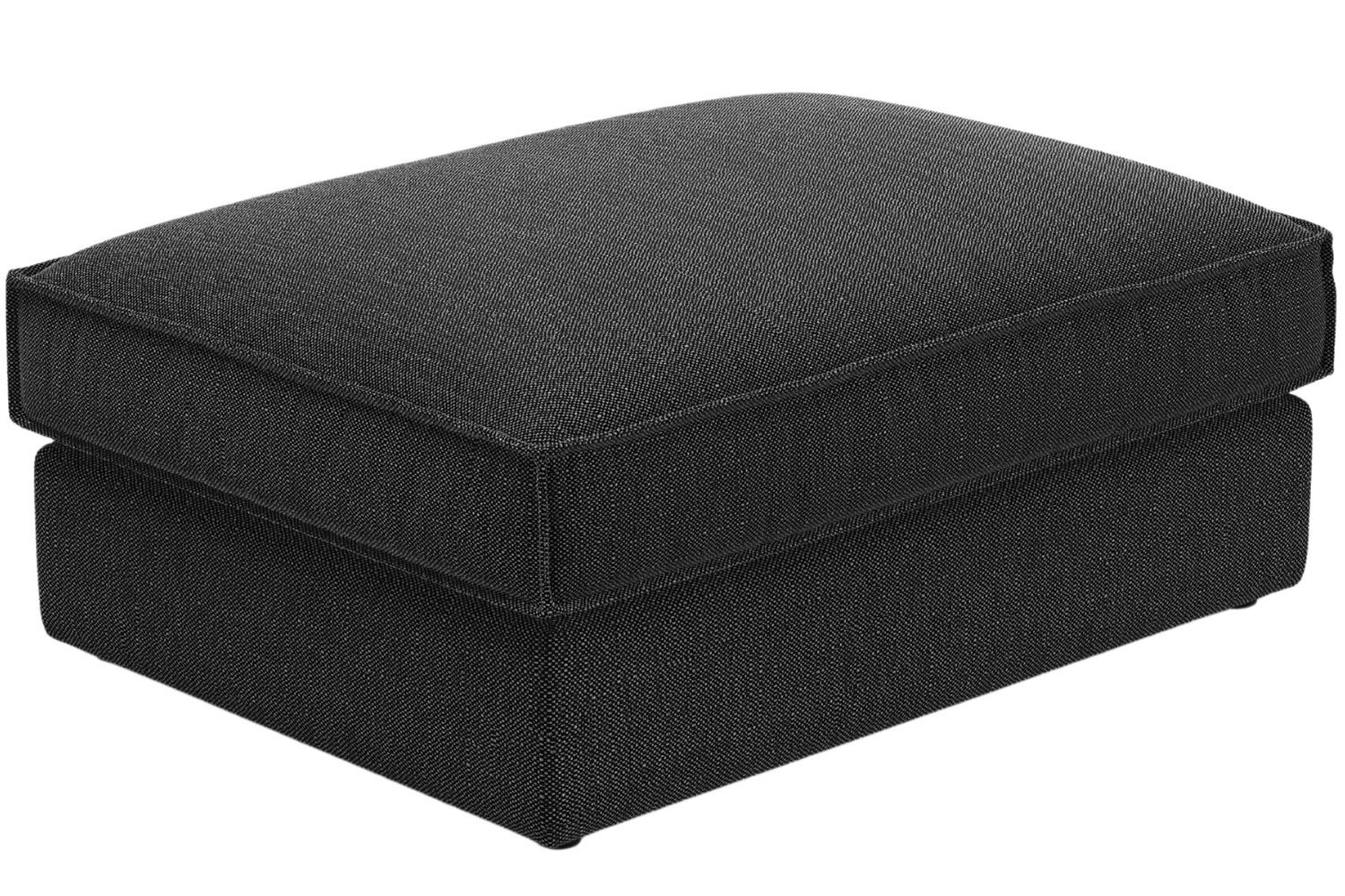 Micadoni Černá podnožka Pola 103 x 78 cm