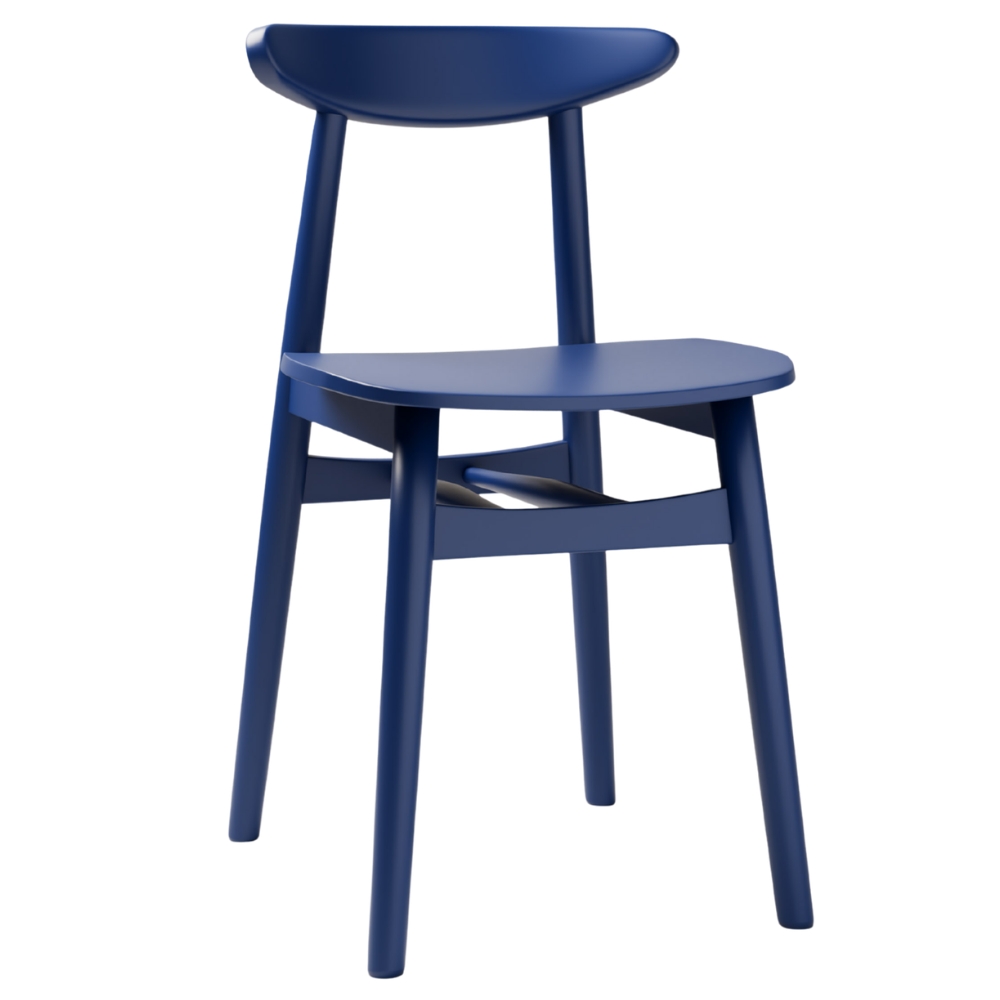 Micadoni Modrá jídelní židle Elie