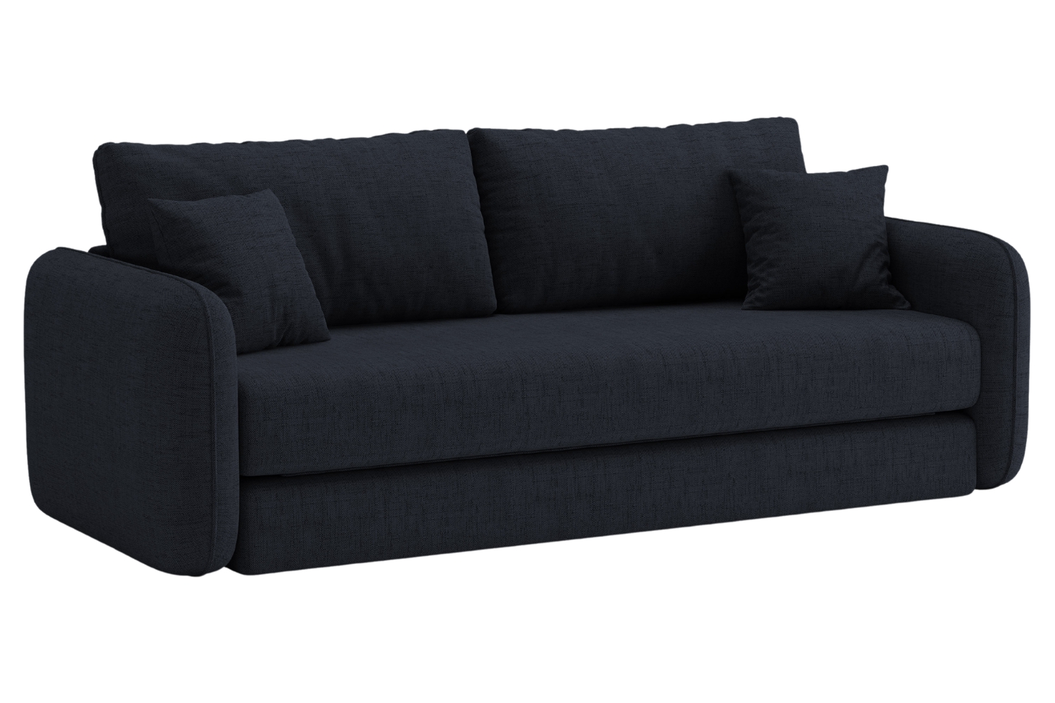 Micadoni Modrá rozkládací pohovka Dormi 225 cm