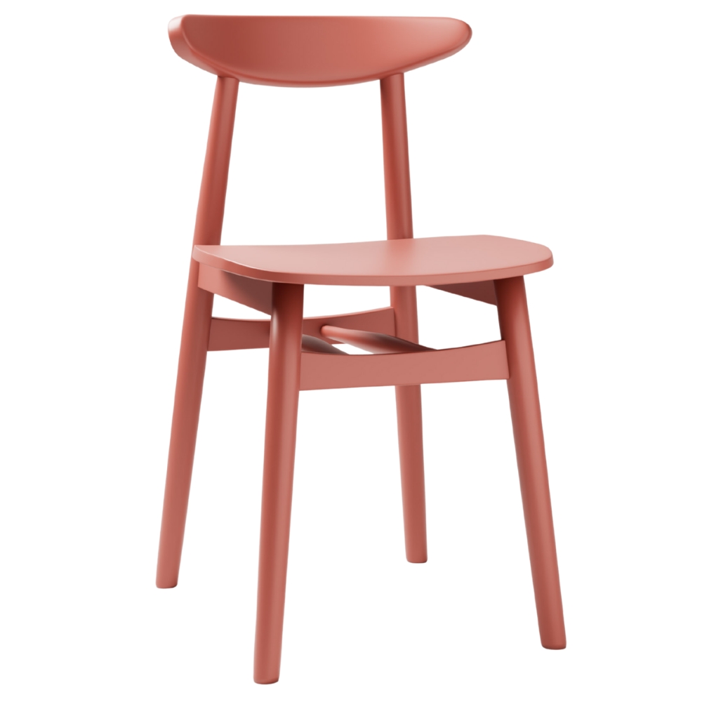 Micadoni Růžová jídelní židle Elie