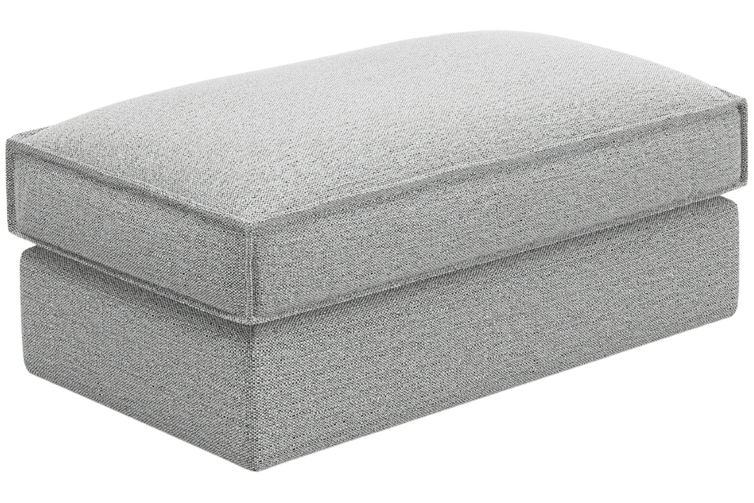 Micadoni Světle šedá podnožka Pola 103 x 54 cm