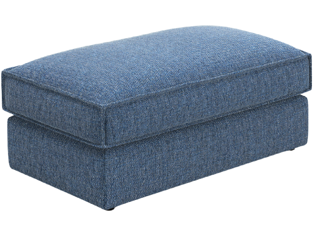 Micadoni Tmavě modrá podnožka Pola 103 x 54 cm