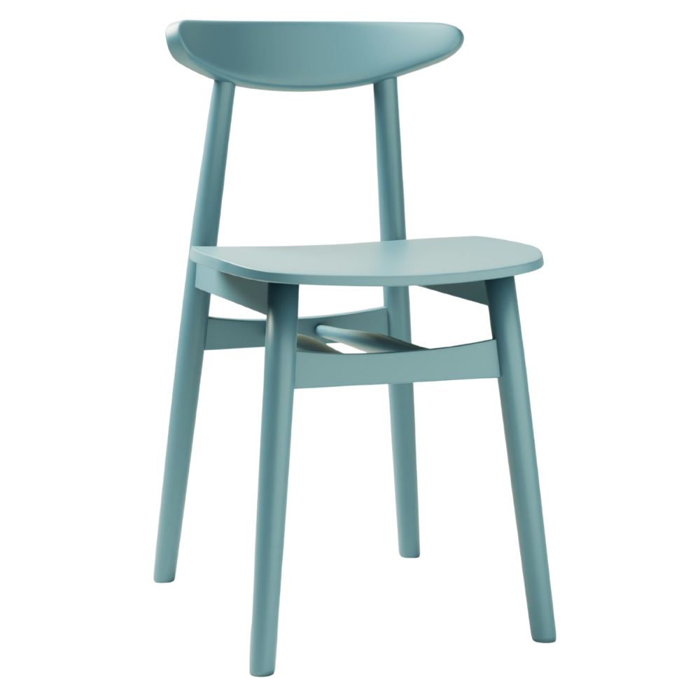 Micadoni Tyrkysově modrá jídelní židle Elie