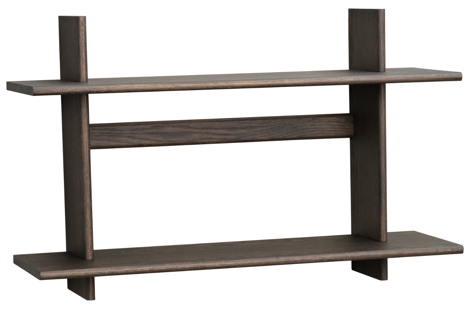 Rowico Hnědá dubová nástěnná police WESTLOCK 48 x 75 cm