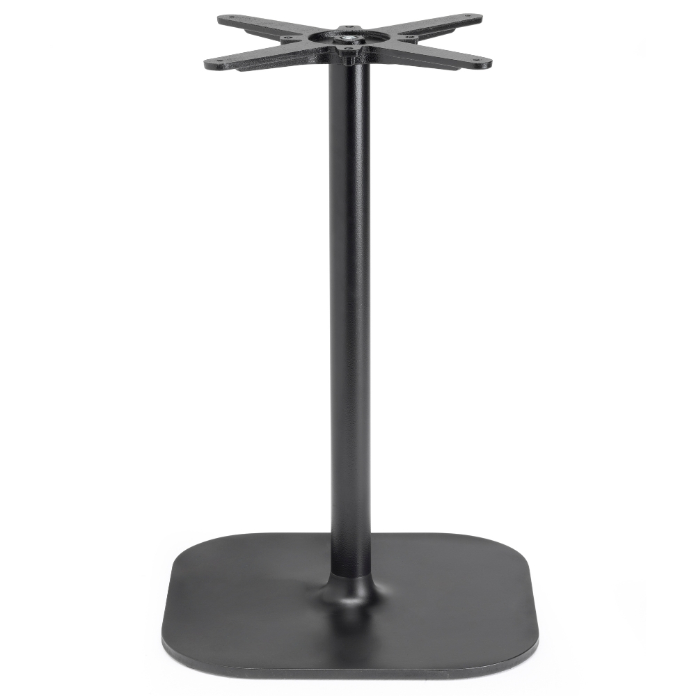 SCAB Černá kovová stolová podnož Rhino 73 cm