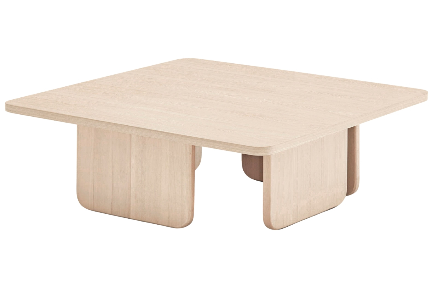 Teulat Dřevěný konferenční stolek Arq 100 x 100 cm