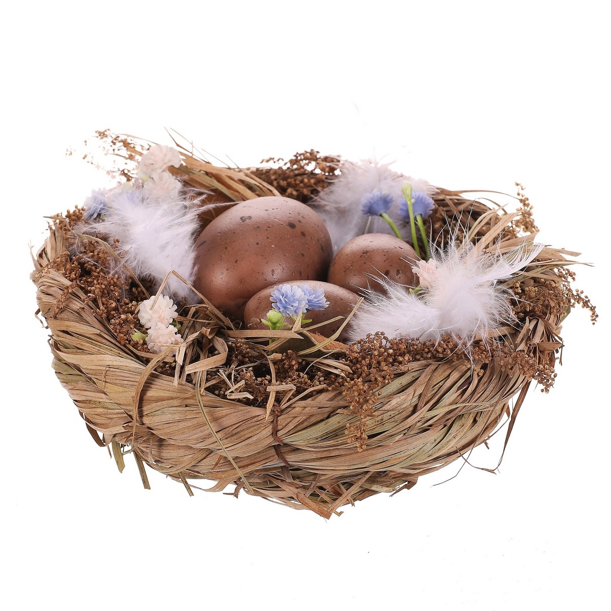 Velikonoční dekorace Vajíčka v hnízdě