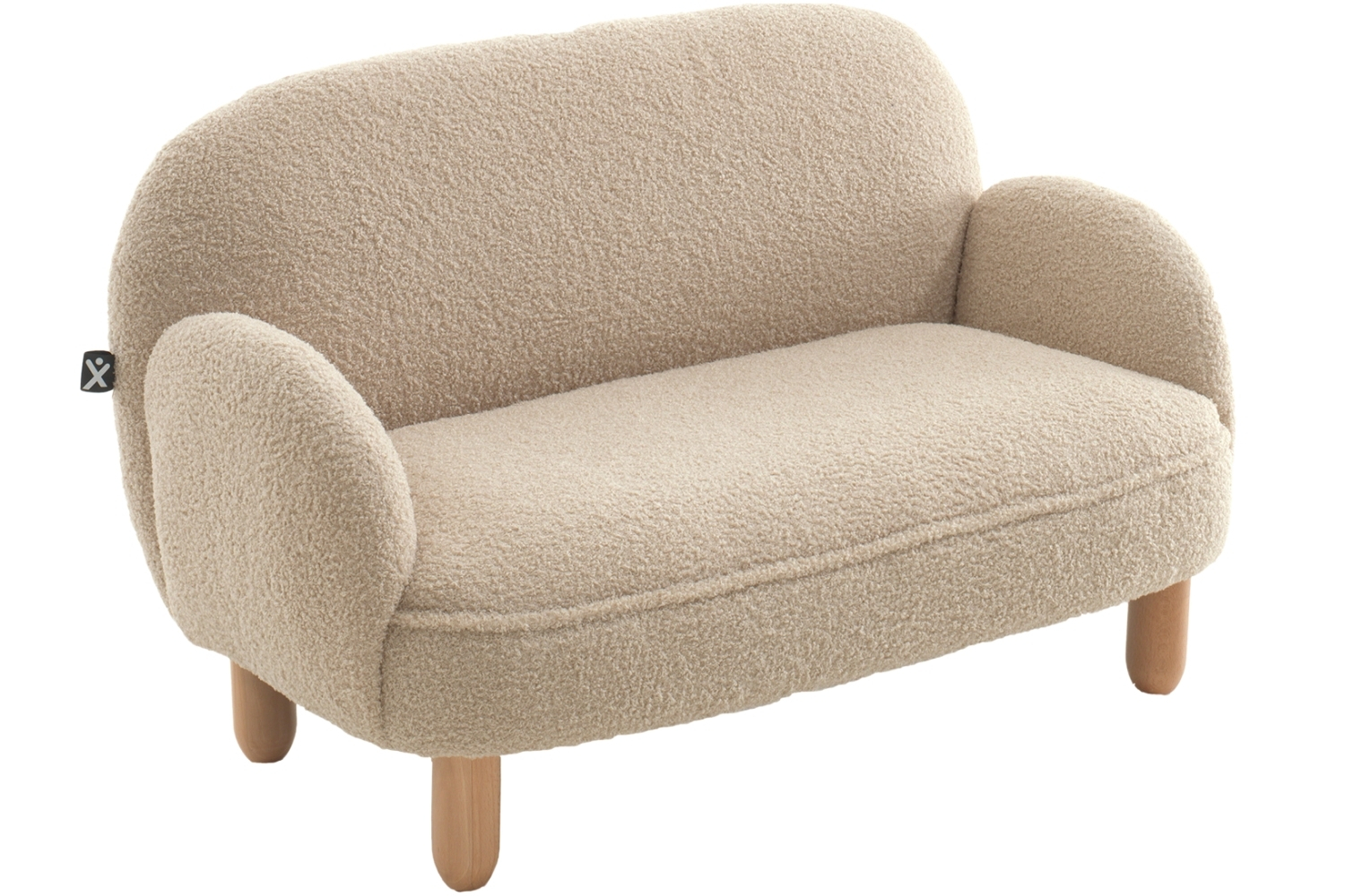 Vipack Béžová dětská pohovka Rocky 89 cm