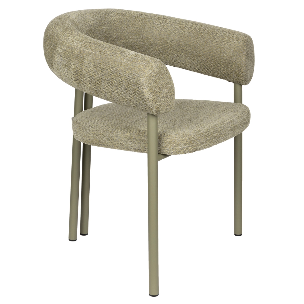 Zuiver Zelená jídelní židle HEELS