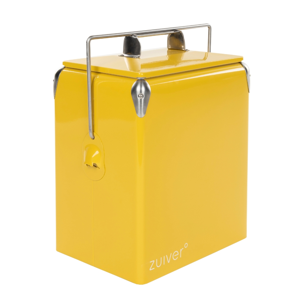 Zuiver Žlutý plastový chladící box BE WINE 32 x 24 cm