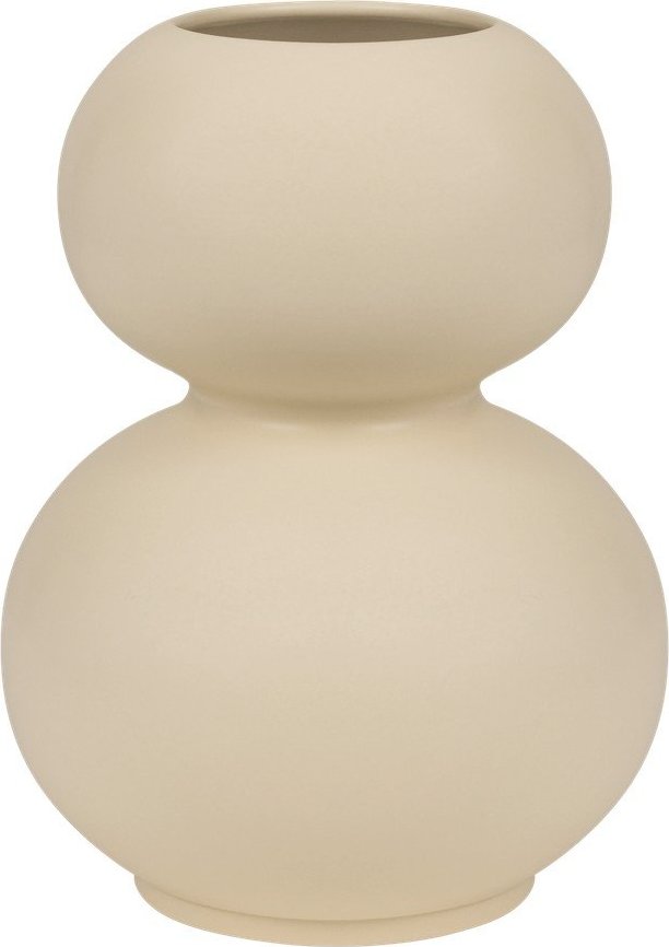 Béžová keramická váza (výška 36 cm) Tuga – noo.ma