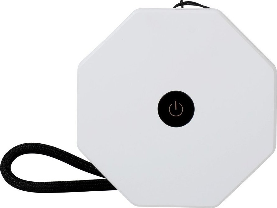 Bílá přenosná světelná dekorace na USB ø 8 cm Twist – Gingko