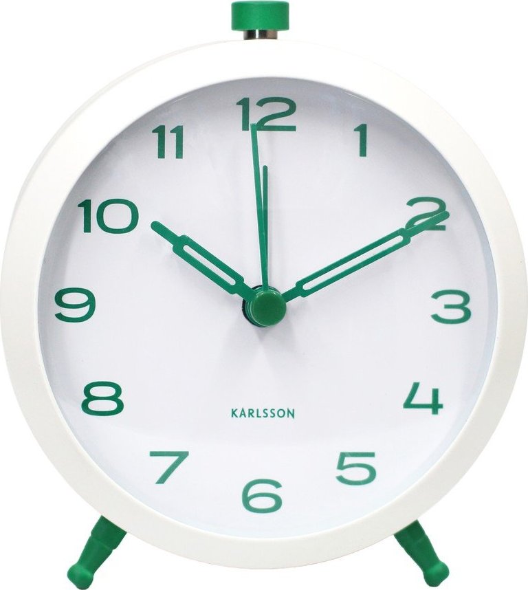 Budík Button Retro – Karlsson