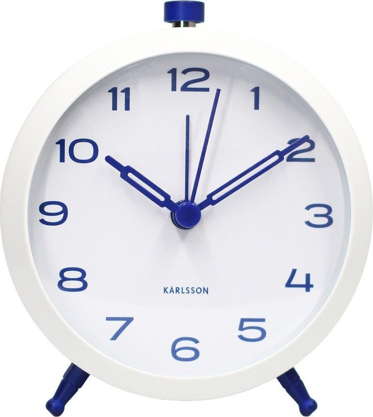 Budík Button Retro – Karlsson