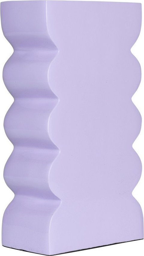 Fialová hliníková váza (výška 27 cm) Curves – Zuiver