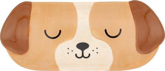 Keramický dekorační tác 19x8 cm Dog – Sass & Belle