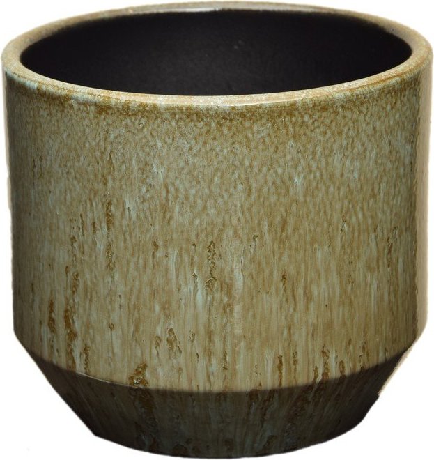 Keramický ručně vyrobený obal na květináč ø 16 cm Hazel – Ego Dekor