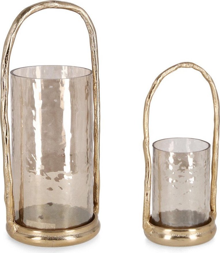 Kovové svícny v sadě na čajovou svíčku 2 ks Sagar – Bizzotto