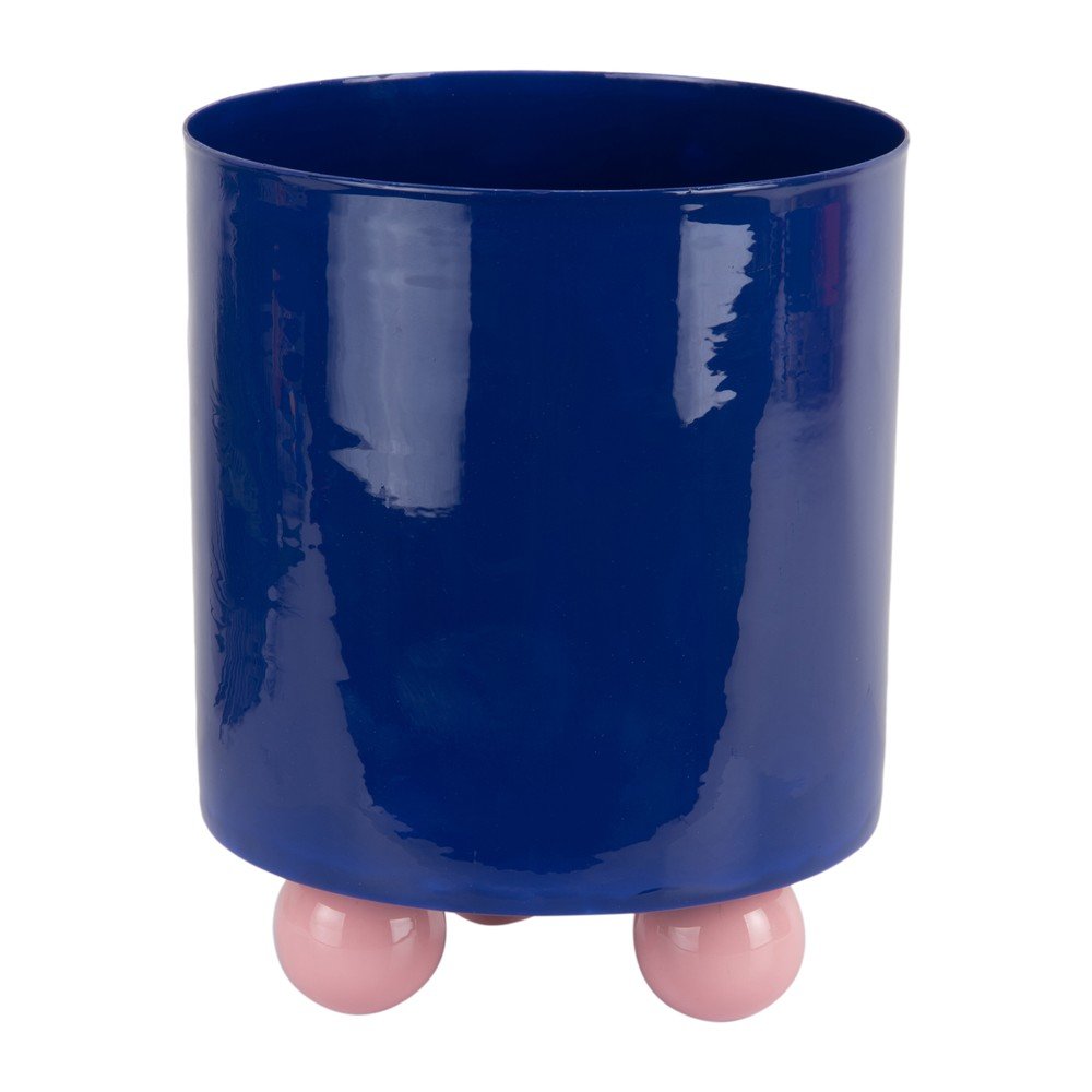 Kovový ručně vyrobený obal na květináč ø 20 cm Double Funky – PT LIVING