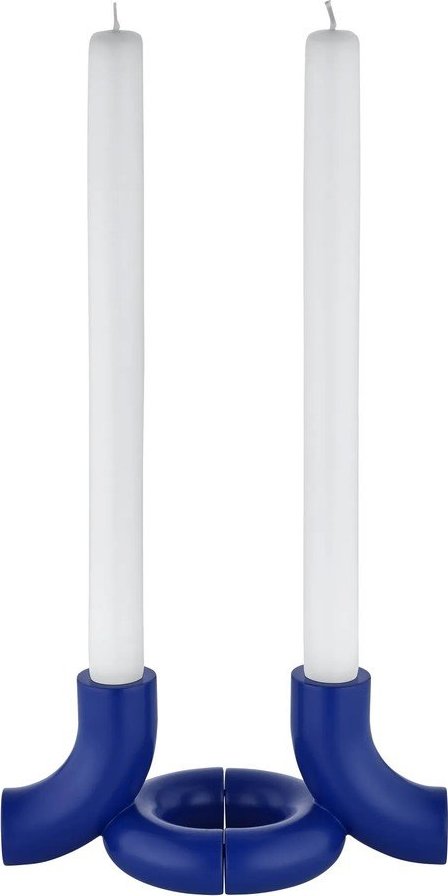 Polyresinové svícny v sadě 2 ks Doodle – Blomus