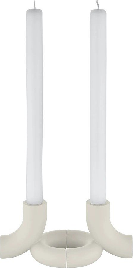 Polyresinové svícny v sadě 2 ks Doodle – Blomus