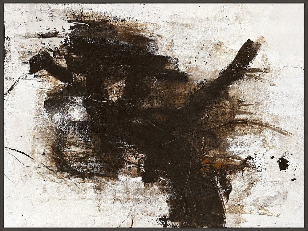 Ručně malovaný obraz s rámem/na plátně 121x91 cm The Invisible – Malerifabrikken