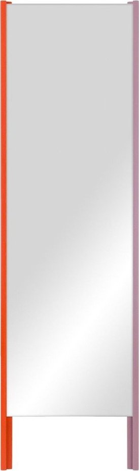 Stojací zrcadlo s dřevěným rámem 49x166 cm Lun – noo.ma