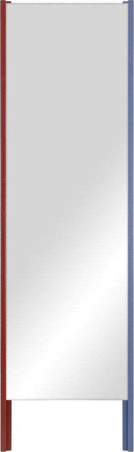 Stojací zrcadlo s dřevěným rámem 49x166 cm Lun – noo.ma