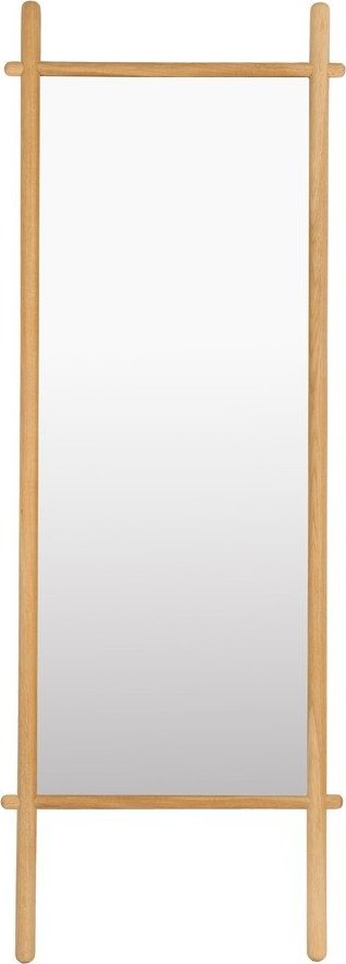 Stojací zrcadlo s dřevěným rámem 58x160 cm Solene – White Label