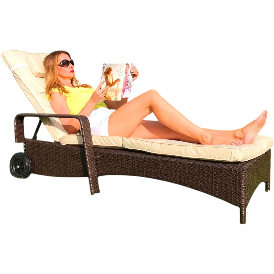 Avenberg Zahradní relaxační lehátko Havana
