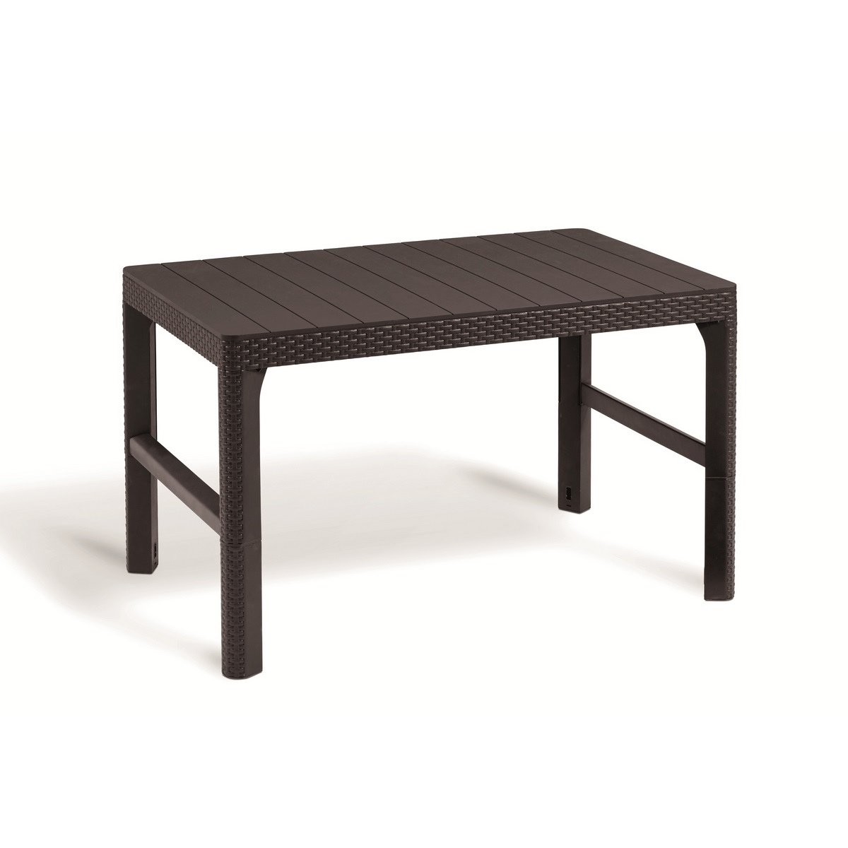 Keter stůl Lyon ratan 116 x 72 x 40 - 66 cm