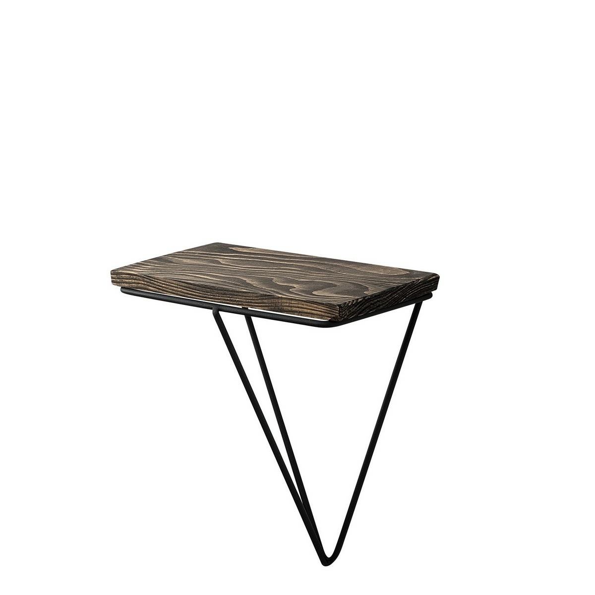 Polička Phala Black and Walnut Hanah Home
