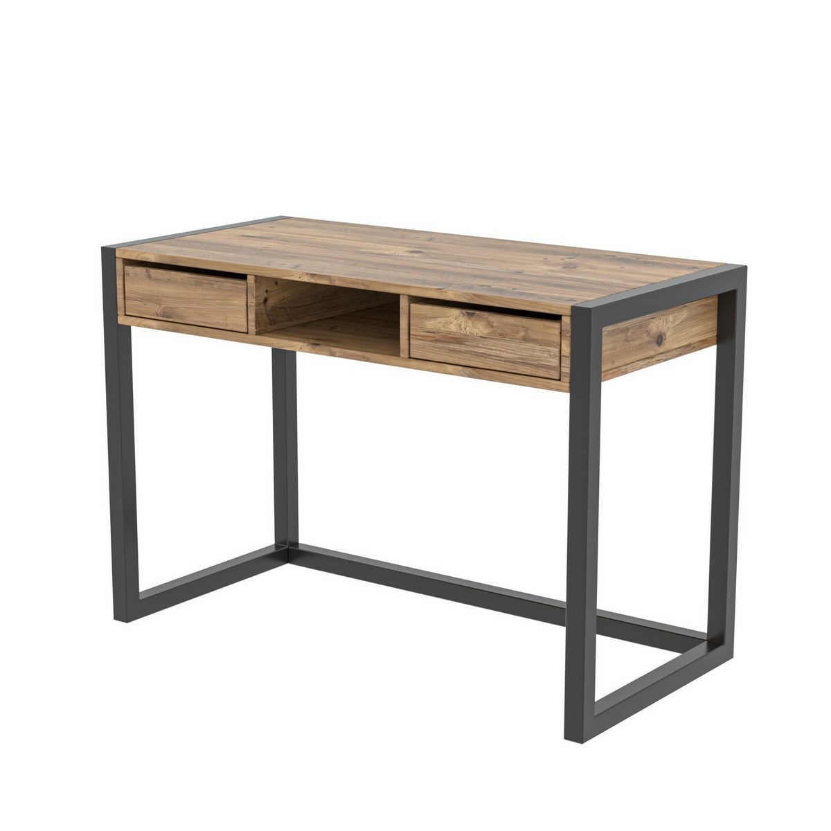 Pracovní stůl Ogene Atlantic Pine and Black Hanah Home