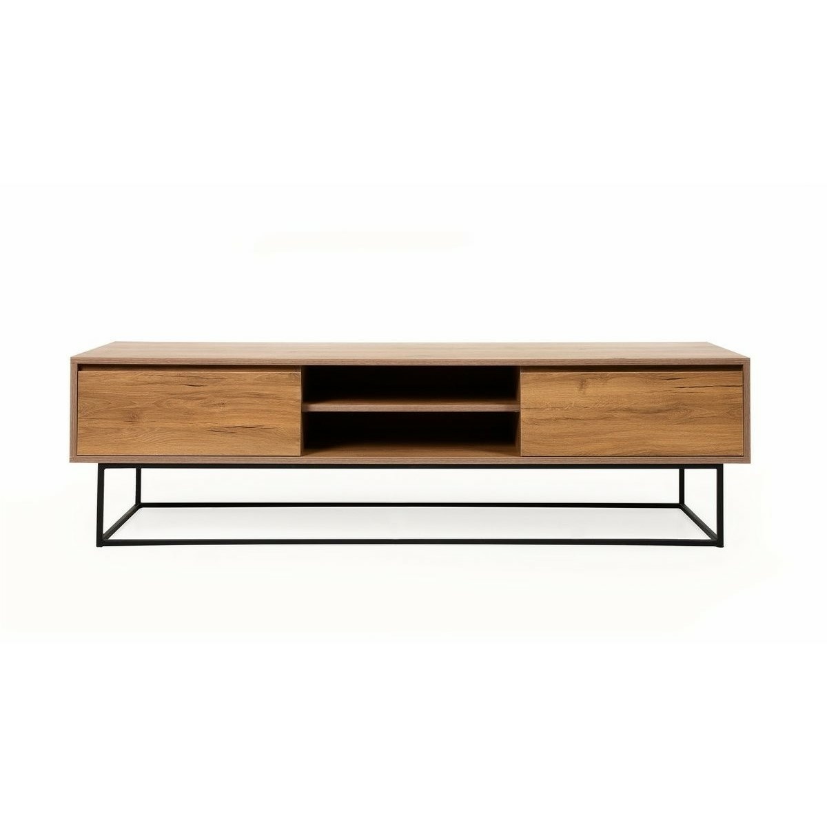 Televizní stolek Laxus Walnut and Black II