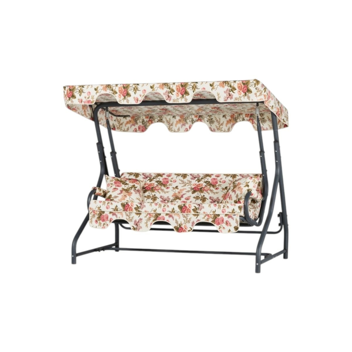 Zahradní houpačka pro 3 osoby Ruta Flower Hanah Home