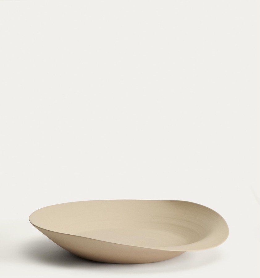 Keramický dekorační tác ø 53 cm Ebenor – Kave Home