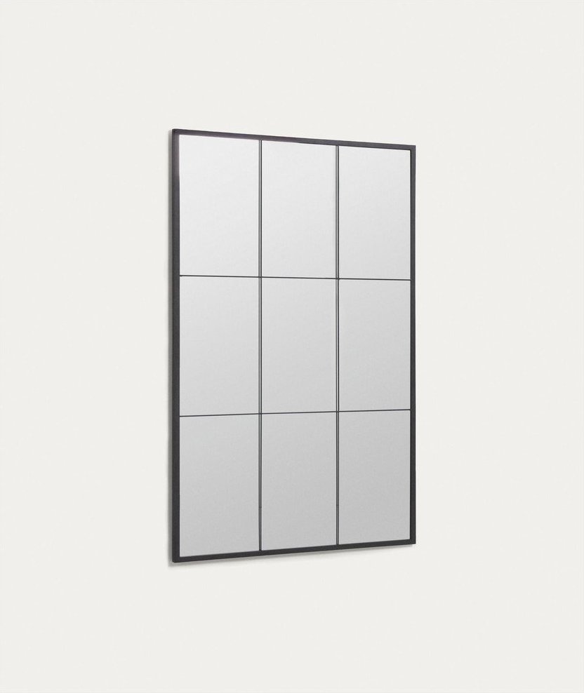 Nástěnné zrcadlo s dřevěným rámem 100x160 cm Ulrica – Kave Home