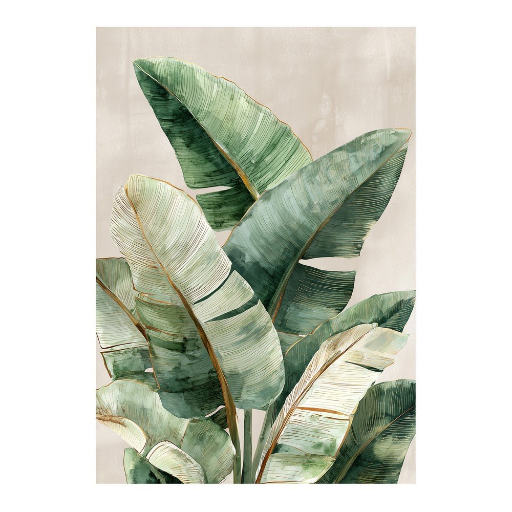Tištěný obraz na plátně 70x100 cm Foliage – Styler