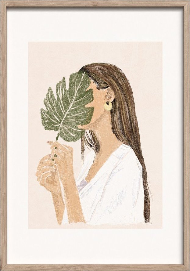 Tištěný obraz s rámem 50x70 cm Hidden – Styler