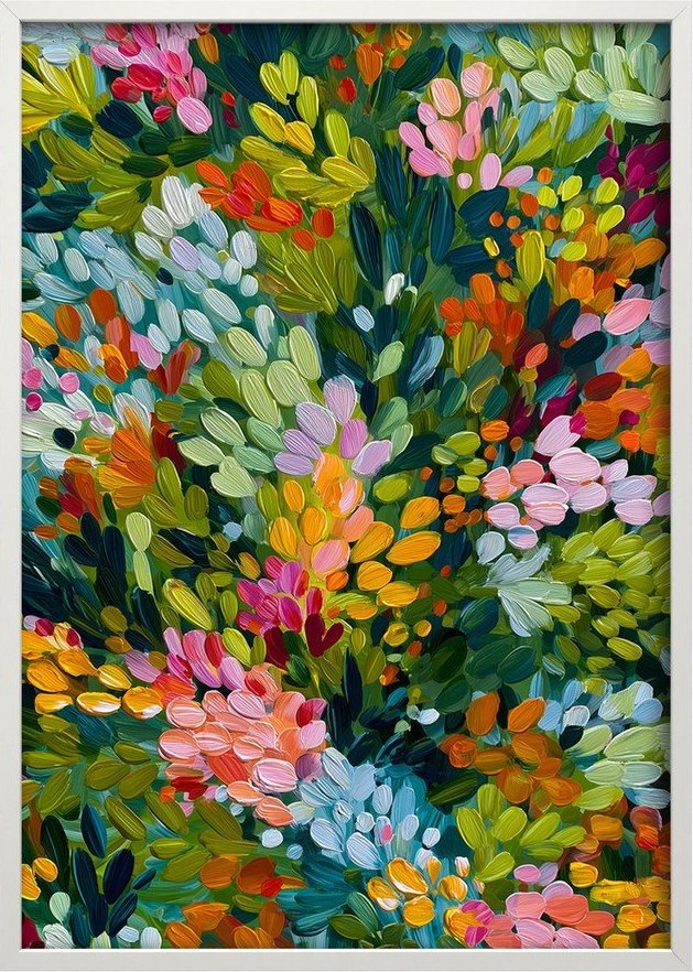 Tištěný obraz s rámem 50x70 cm Vivid Meadow – Styler