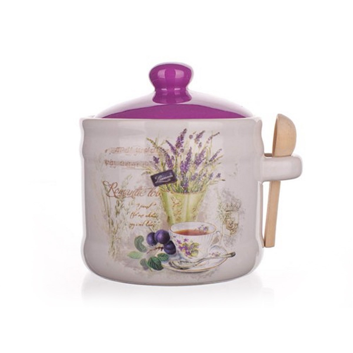 Banquet LAVENDER dóza se lžičkou 60ZF1099 400ml Banquet