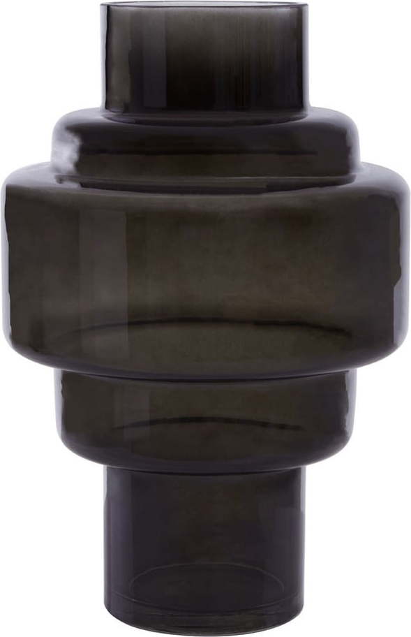 Černá skleněná váza (výška 30 cm) Cayden – Premier Housewares