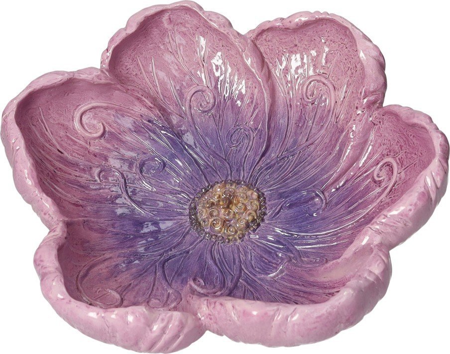 Dekorační tác z polyresinu ø 26 cm Flora – Brandani