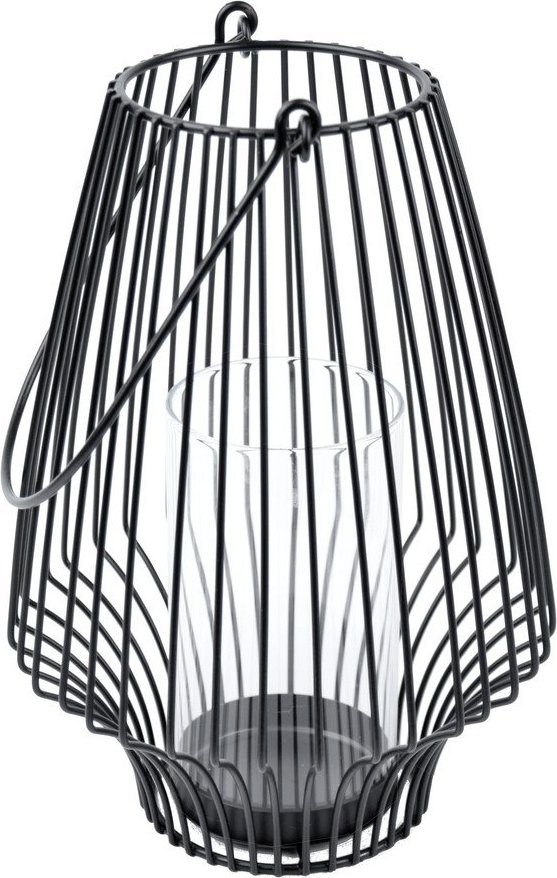 Kovová lucerna (výška 28 cm) – Ego Dekor