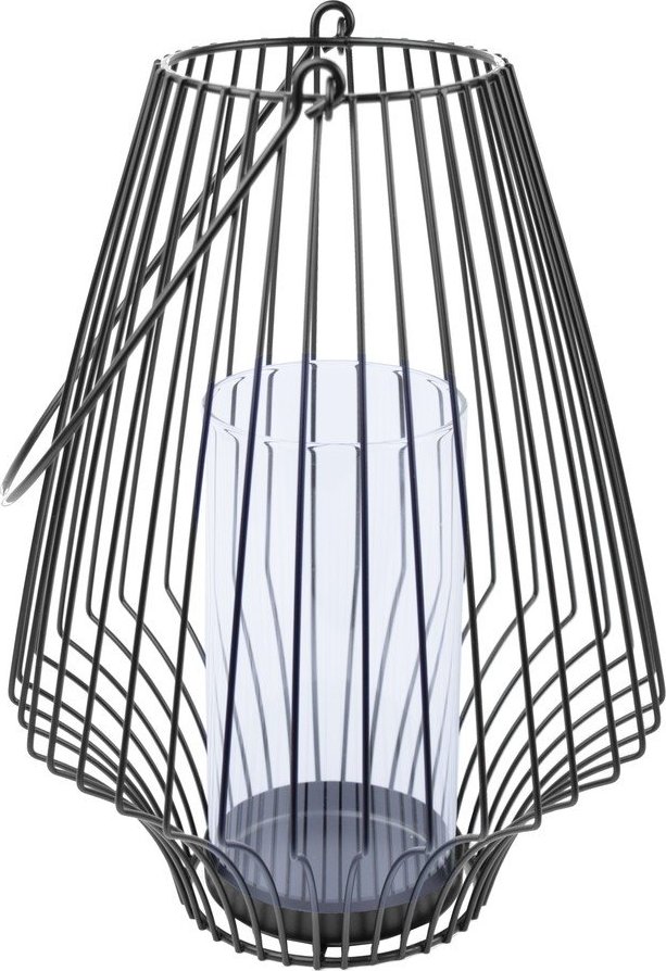 Kovová lucerna (výška 34 cm) – Ego Dekor