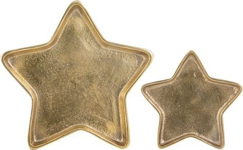 Kovový dekorační tác 19x20 cm Noelle Star – Ladelle