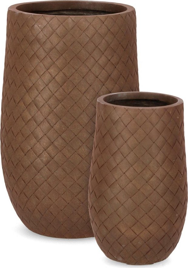Květináče v sadě 2 ks ø 48 cm Rhombus – Bizzotto