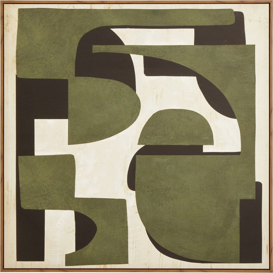 Obraz s rámem/na plátně 103x103 cm Astratto – Premier Housewares